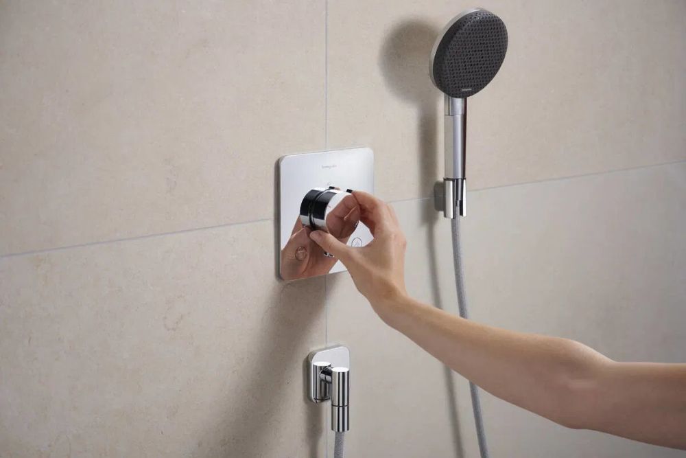 Змішувач прихованого монтажу Hansgrohe Ecostat Comfort Q хром 33713000