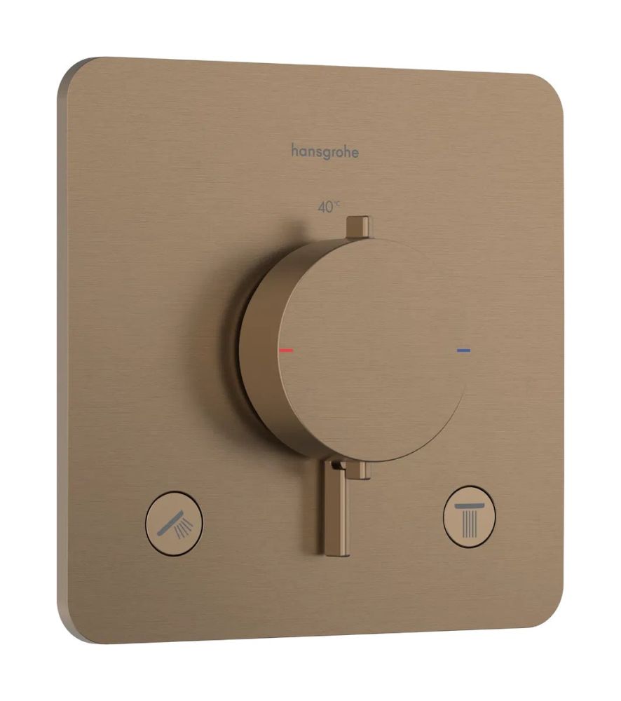 Змішувач прихованого монтажу Hansgrohe Ecostat Comfort Q бронза 33713140