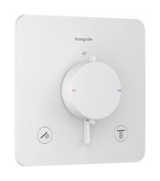 Змішувач прихованого монтажу Hansgrohe Ecostat Comfort Q білий матовий 33713700