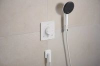 Змішувач прихованого монтажу Hansgrohe Ecostat Comfort Q білий матовий 33713700