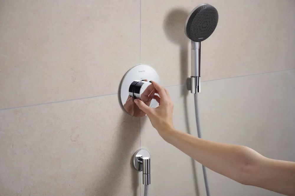Змішувач прихованого монтажу Hansgrohe Ecostat Comfort S хром 33714000
