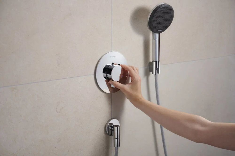 Змішувач прихованого монтажу Hansgrohe Ecostat Comfort S хром 33714000