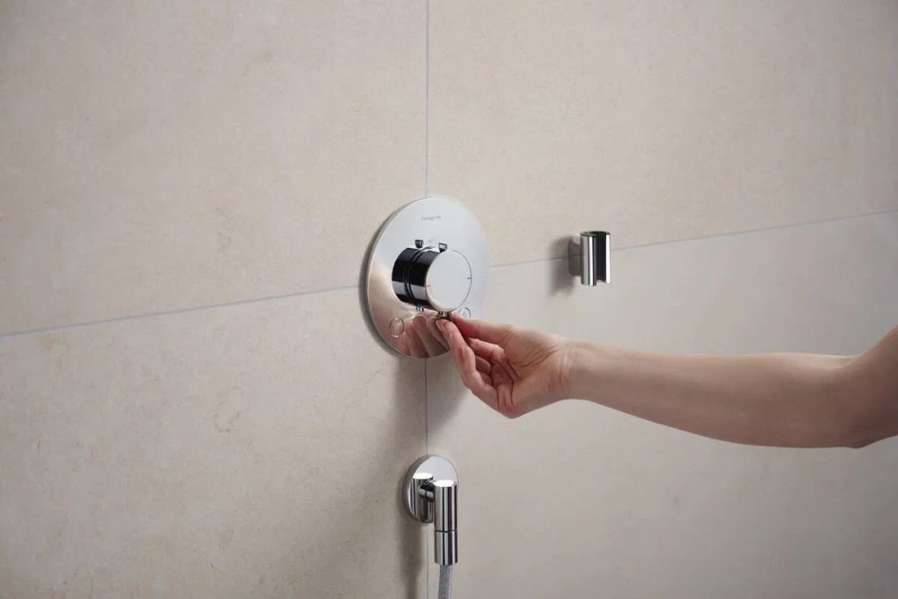 Змішувач прихованого монтажу Hansgrohe Ecostat Comfort S хром 33715000