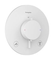 Змішувач прихованого монтажу Hansgrohe Ecostat Comfort S білий матовий 33715700