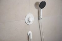 Змішувач прихованого монтажу Hansgrohe Ecostat Comfort S білий матовий 33715700