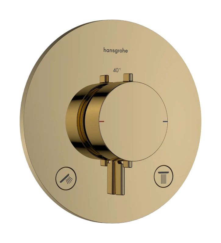 Змішувач прихованого монтажу Hansgrohe Ecostat Comfort S золото 33715990