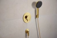 Змішувач прихованого монтажу Hansgrohe Ecostat Comfort S золото 33715990