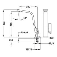 Смеситель для кухни Teka IC 915 W белый глянцевый 33915020W