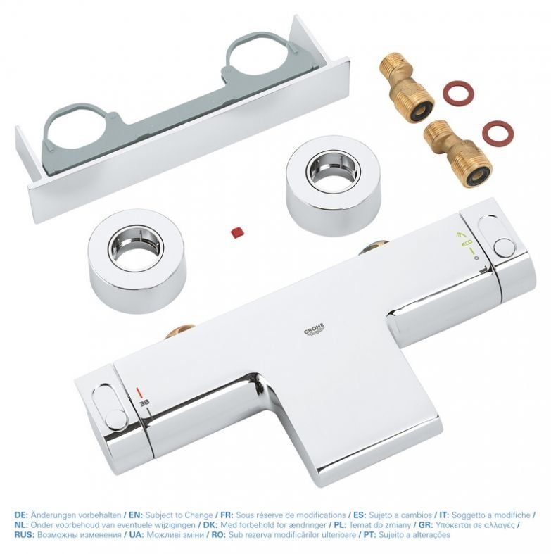 Змішувач для ванни Grohe Grohtherm 2000 хром 34464001
