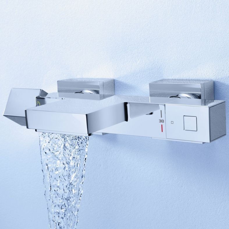 Змішувач для ванни Grohe Grohtherm Cube хром 34497000