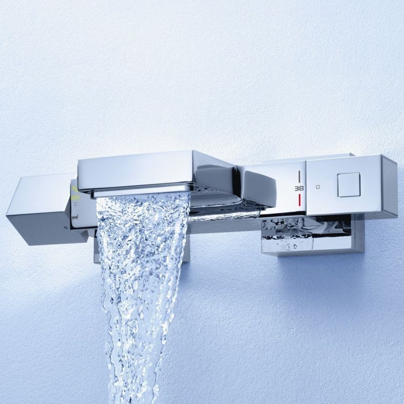 Змішувач для ванни Grohe Grohtherm Cube хром 34497000