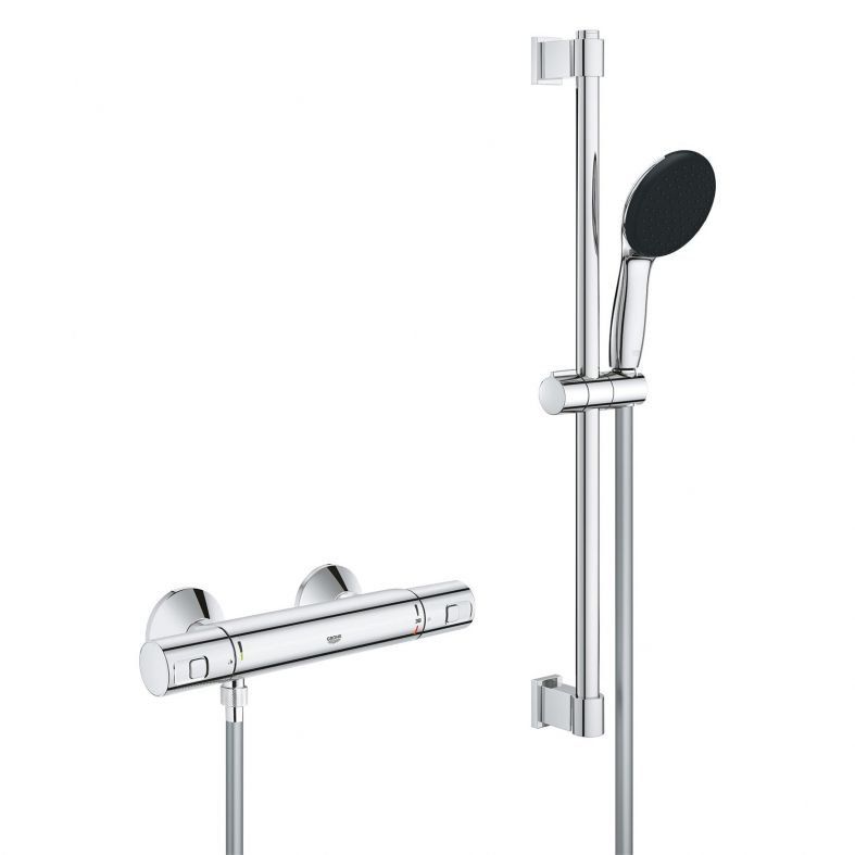 Змішувач для душу Grohe Precision Start хром 34597001 з душовим гарнітуром