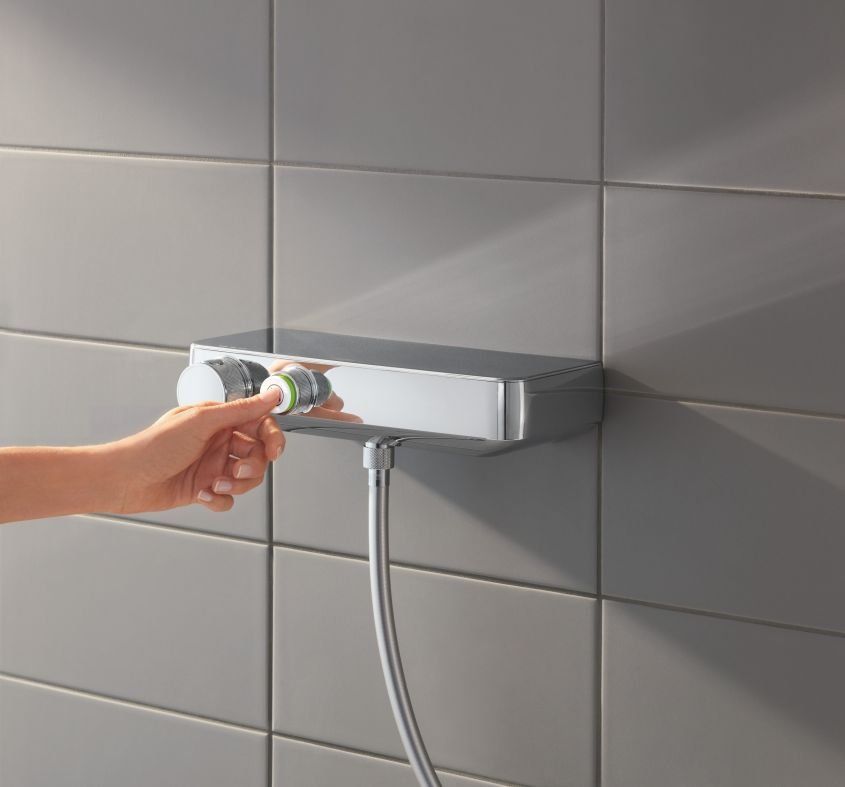 Змішувач для душу Grohe Grohtherm SmartControl хром 34721000 з душовим гарнітуром