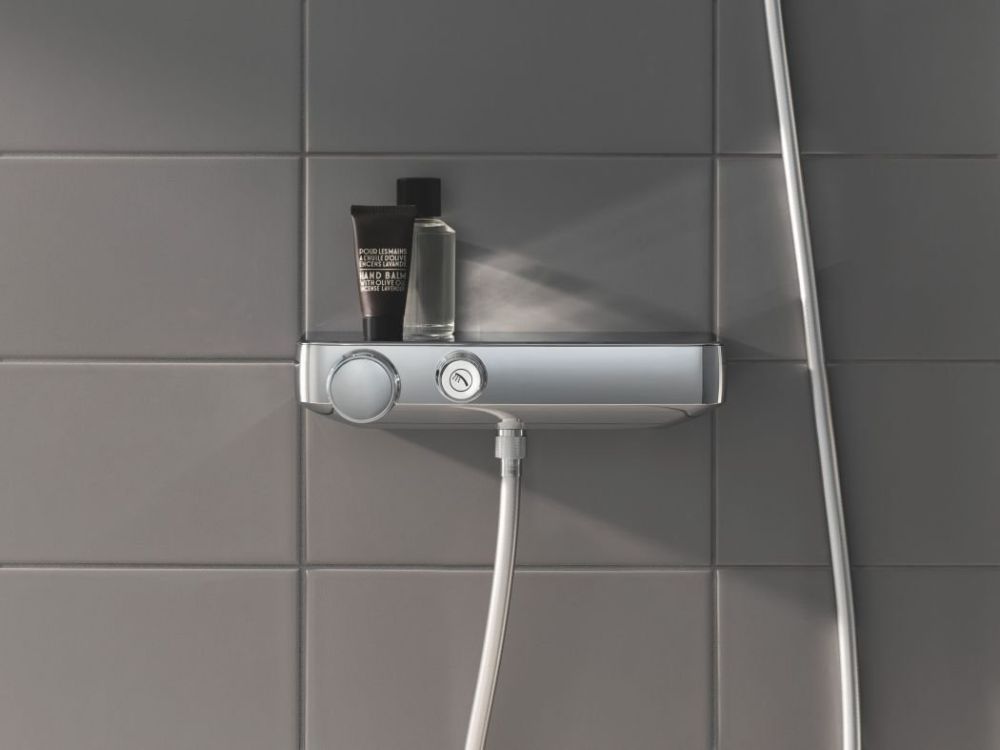 Змішувач для душу Grohe Grohtherm SmartControl хром 34721000 з душовим гарнітуром