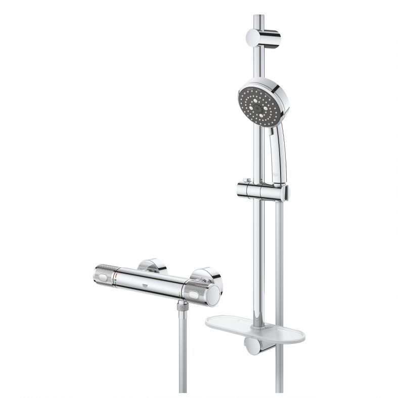 Змішувач для душу Grohe Precision Feel хром 34791000 з душовим гарнітуром