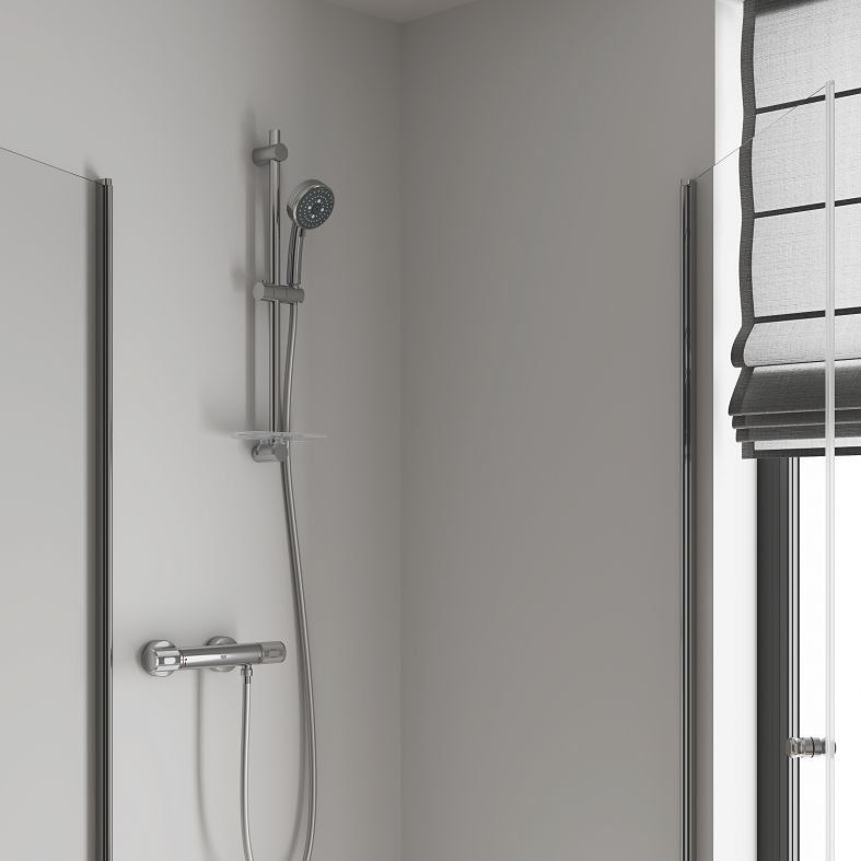 Змішувач для душу Grohe Precision Feel хром 34791000 з душовим гарнітуром