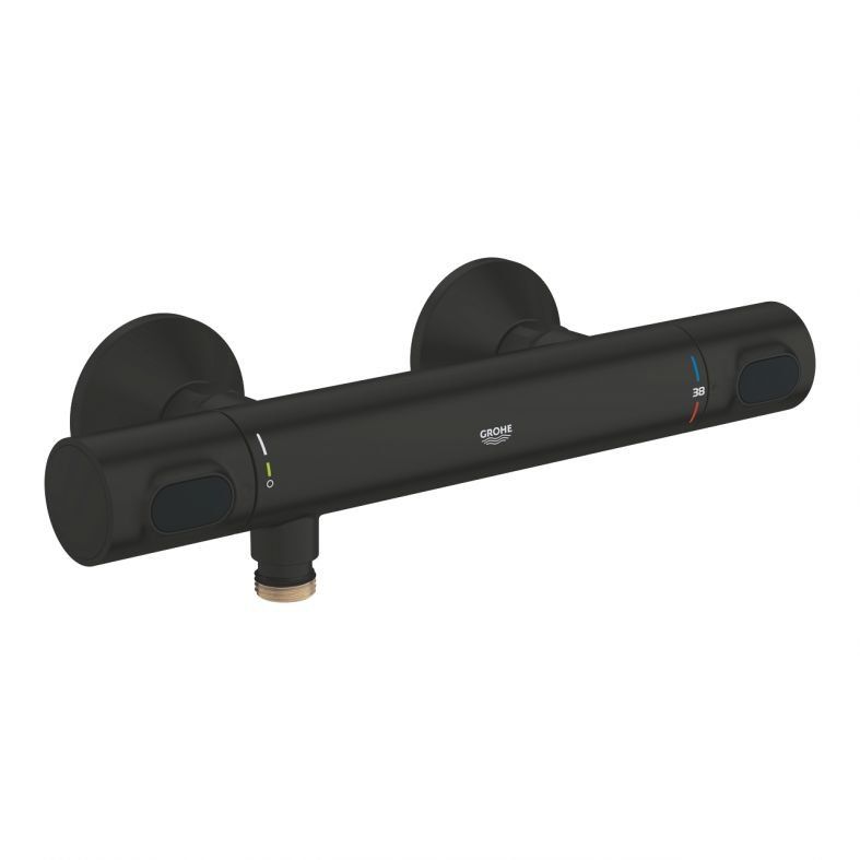 Змішувач для душу Grohe Grohtherm 500 чорний матовий 347932430