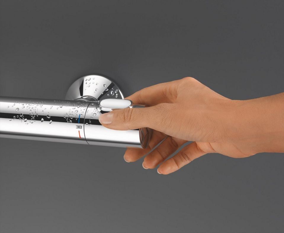 Змішувач для душу Grohe Grohtherm 500 хром 34796001 з душовим гарнітуром