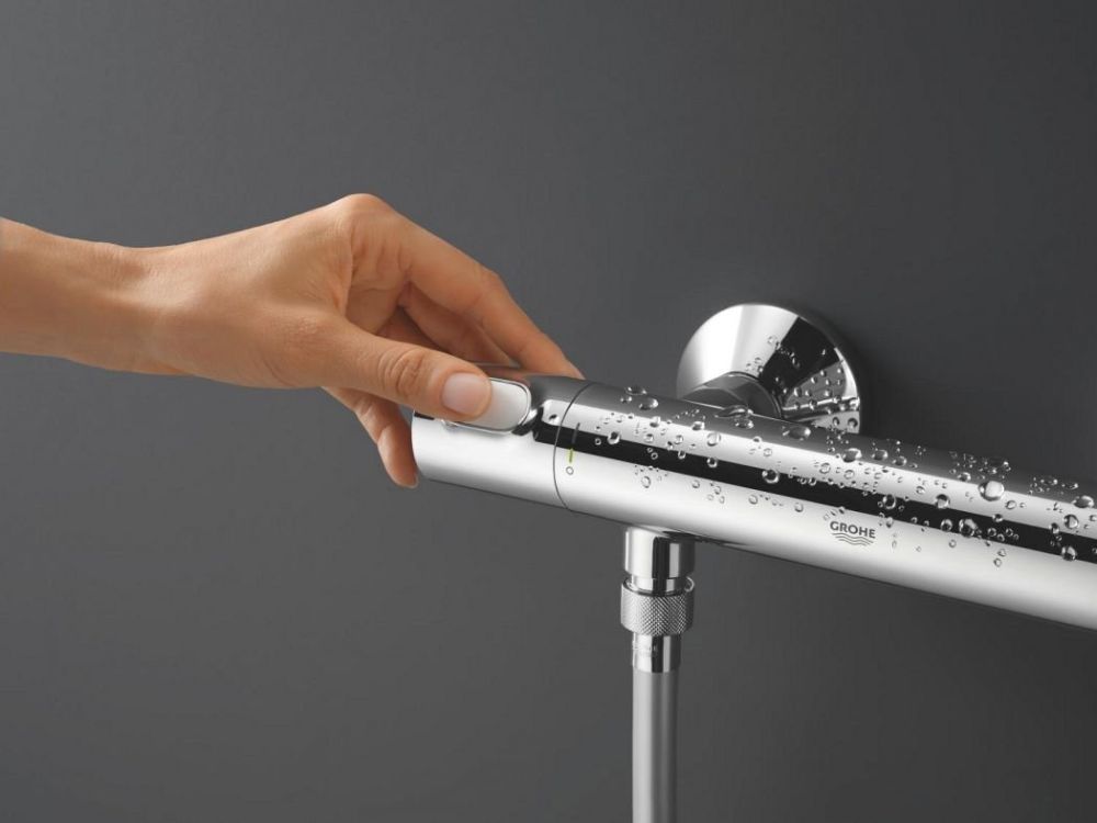 Змішувач для душу Grohe Grohtherm 500 хром 34796001 з душовим гарнітуром