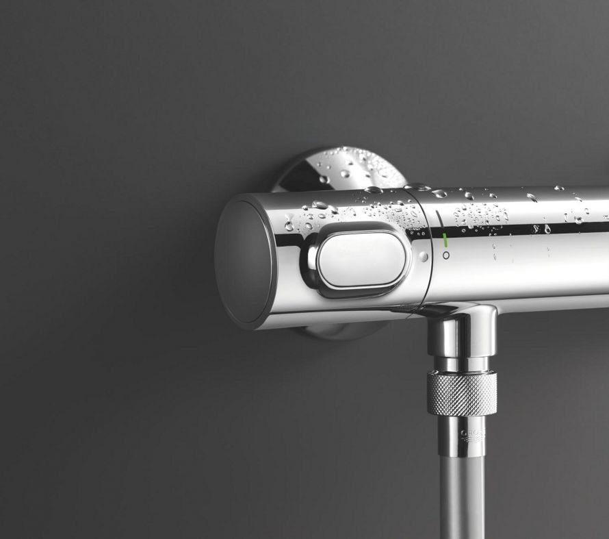 Змішувач для душу Grohe Grohtherm 500 хром 34796001 з душовим гарнітуром