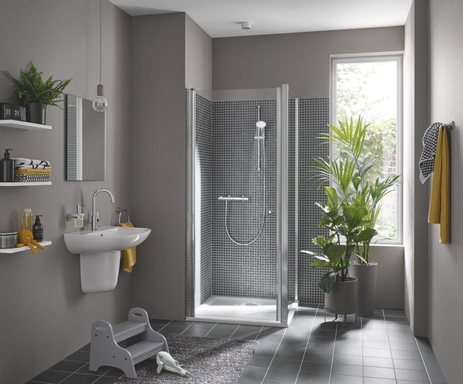 Змішувач для душу Grohe Grohtherm 500 хром 34796001 з душовим гарнітуром