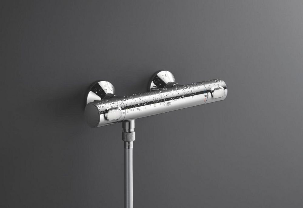 Змішувач для душу Grohe Grohtherm 500 хром 34796001 з душовим гарнітуром