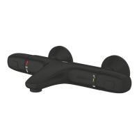 Змішувач для ванни Grohe Grohtherm 1000 чорний матовий 348162433