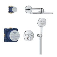 Душова система прихованого монтажу Grohe Grohtherm SmartControl хром 34863000