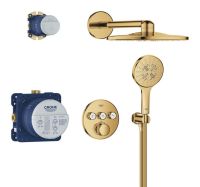 Душевая система скрытого монтажа Grohe Grohtherm SmartControl холодный рассвет 34863GL0