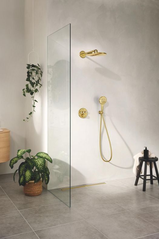Душевая система скрытого монтажа Grohe Grohtherm SmartControl холодный рассвет 34863GL0