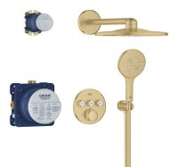 Душова система прихованого монтажу Grohe Grohtherm SmartControl холодний світанок матовий 34863GN0