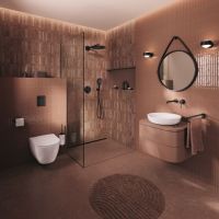 Душевая система скрытого монтажа Grohe Grohtherm SmartControl фантомный черный 34863KF0