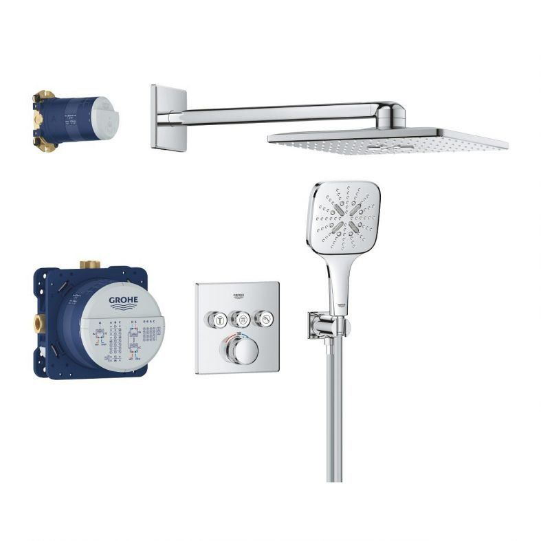 Душевая система скрытого монтажа Grohe Grohtherm SmartControl хром 34864000