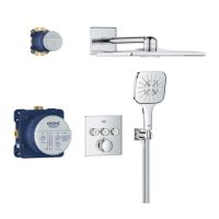 Душевая система скрытого монтажа Grohe Grohtherm SmartControl хром 34864000