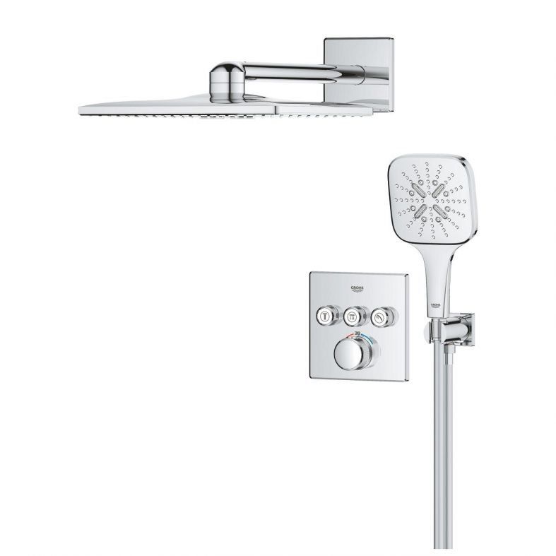 Душевая система скрытого монтажа Grohe Grohtherm SmartControl хром 34864000
