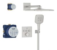 Душова система прихованого монтажу Grohe Grohtherm SmartControl суперсталь 34864DC0