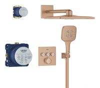 Душова система прихованого монтажу Grohe Grohtherm SmartControl теплий захід сонця матовий 34864DL0