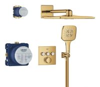 Душевая система скрытого монтажа Grohe Grohtherm SmartControl холодный рассвет 34864GL0