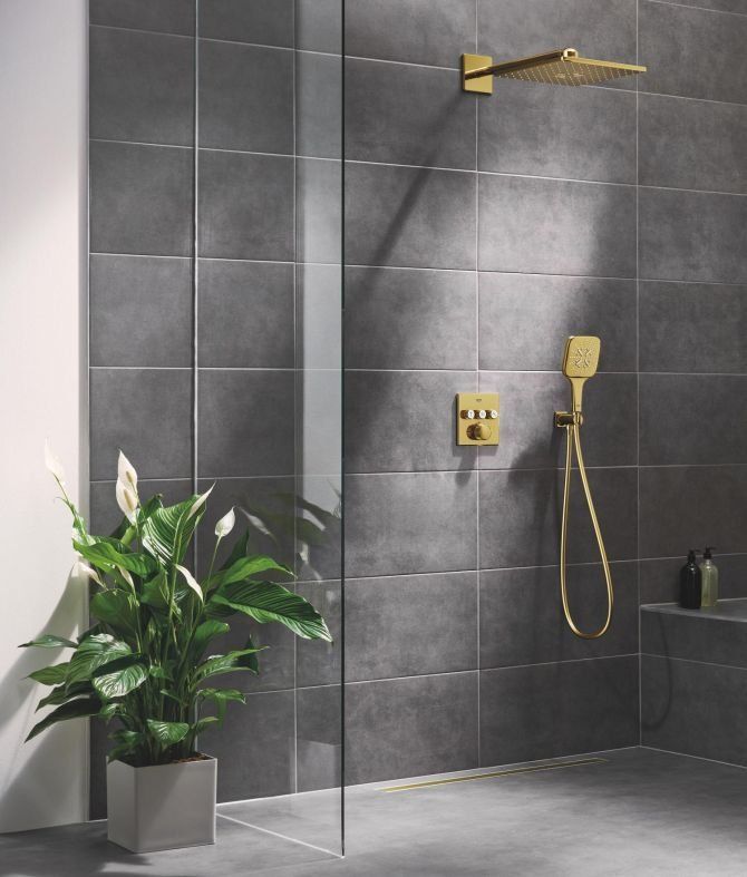 Душевая система скрытого монтажа Grohe Grohtherm SmartControl холодный рассвет 34864GL0