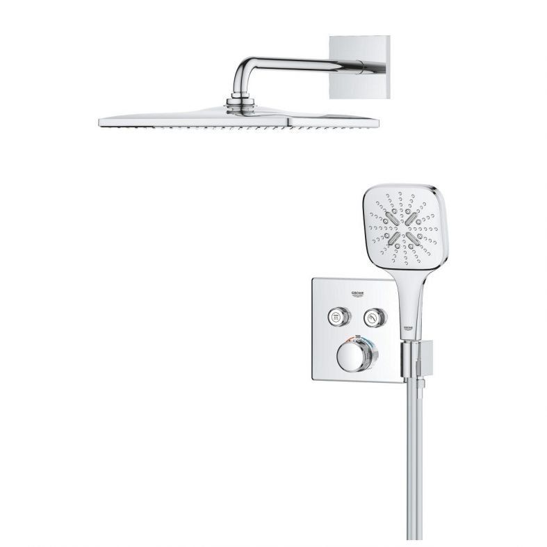 Душова система прихованого монтажу Grohe Grohtherm SmartControl хром 34865000