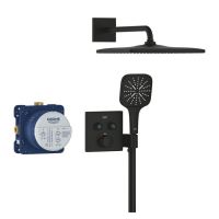 Душова система прихованого монтажу Grohe Grohtherm SmartControl фантомний чорний 34865KF0