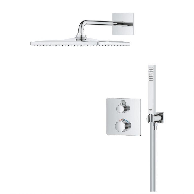 Душевая система скрытого монтажа Grohe Grohtherm хром 34870000