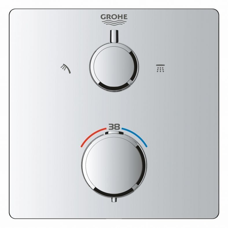 Душевая система скрытого монтажа Grohe Grohtherm хром 34870000