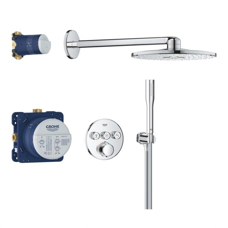 Душова система прихованого монтажу Grohe Precision хром 34874000