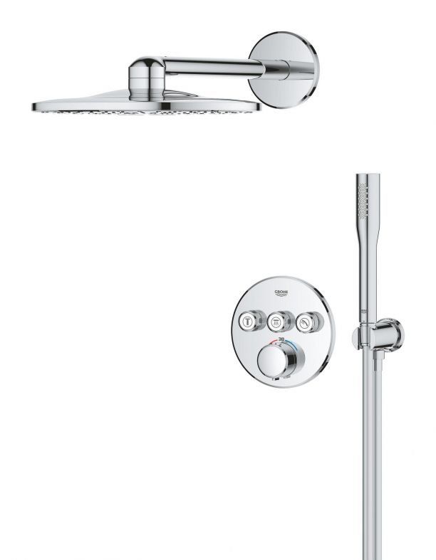 Душова система прихованого монтажу Grohe Precision хром 34874000