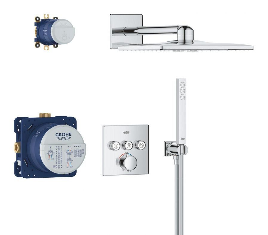 Душова система прихованого монтажу Grohe Precision хром 34875000