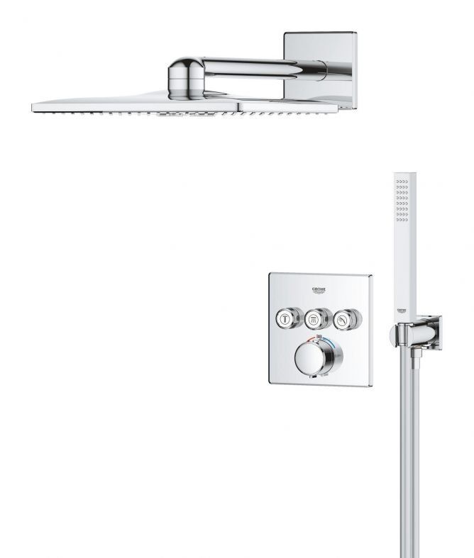 Душова система прихованого монтажу Grohe Precision хром 34875000