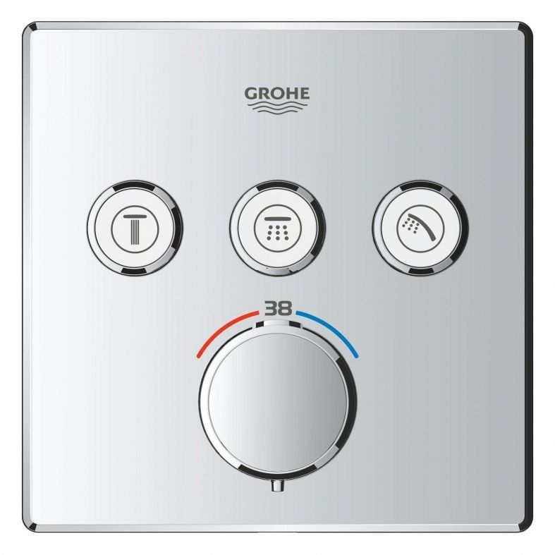 Душова система прихованого монтажу Grohe Precision хром 34875000