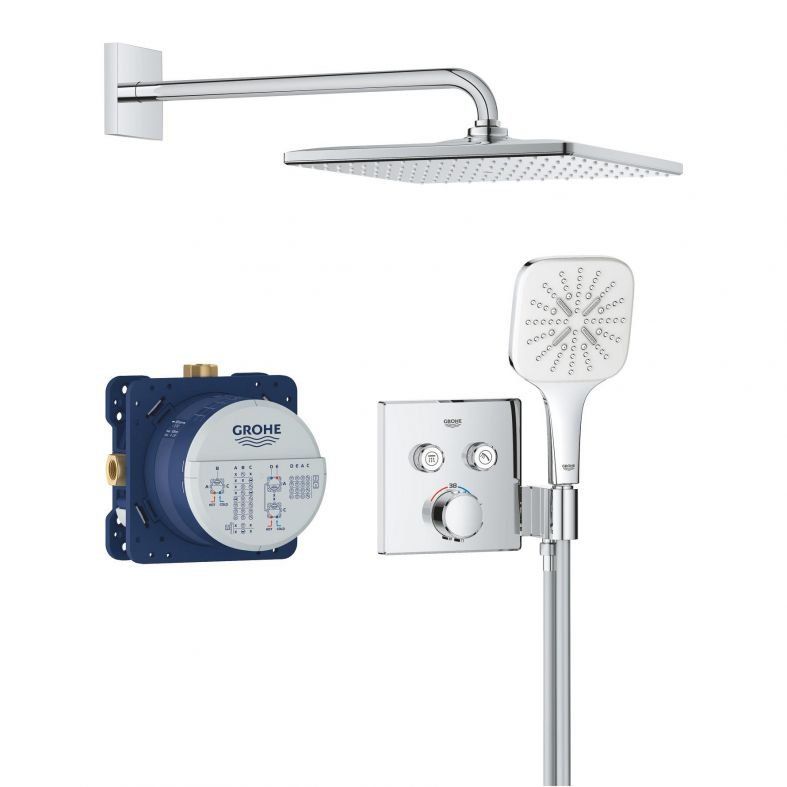 Душевая система скрытого монтажа Grohe Precision SmartControl хром 34876000