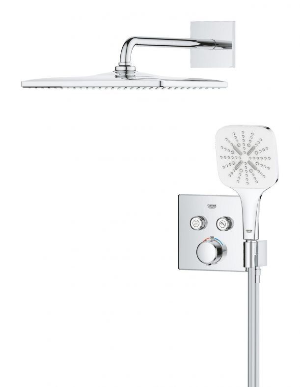 Душевая система скрытого монтажа Grohe Precision SmartControl хром 34876000
